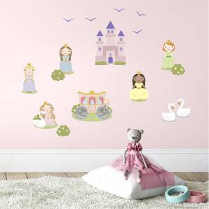 VĂ€ggdekor: Prinsessor