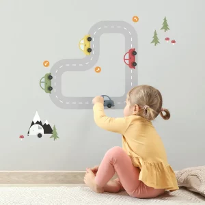 väggdekor bilar - wallstickers barn