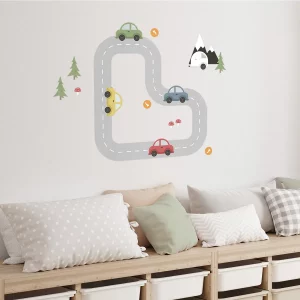 väggdekor bilar - wallstickers barn