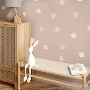 Väggdekor tusenskönor Blush