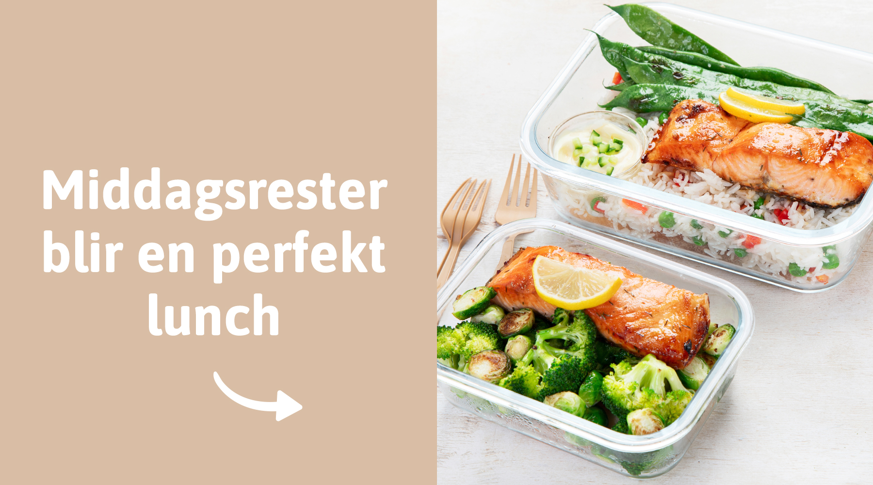 Middagsrester i matlåda